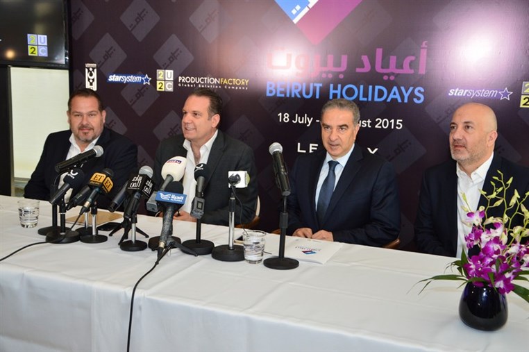 Beirut Holidays 2015 Press Conference